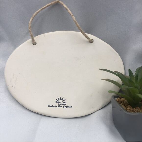 Best Friends August Ceramics Decorative Hanging Wall Plaque - Picture 8 of 13